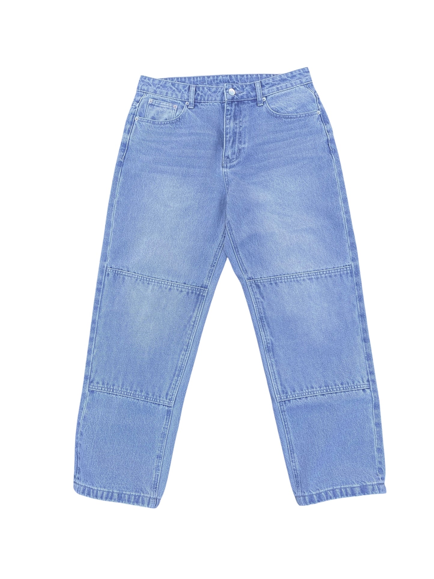 Blue Riding Pants with Zip Pockets (Pre-Order)