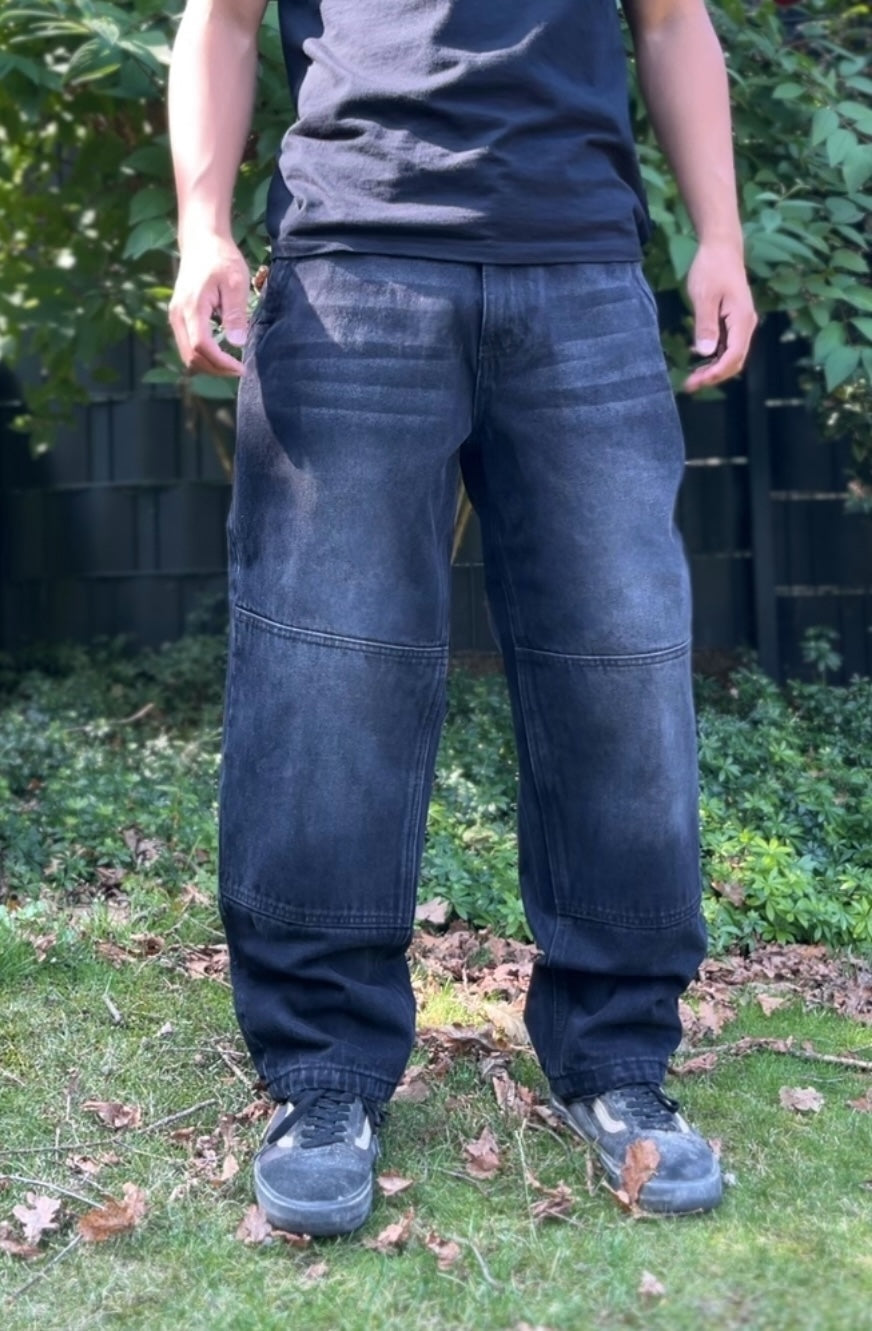 PRE ORDER - Black Riding Pants with Zip Pockets