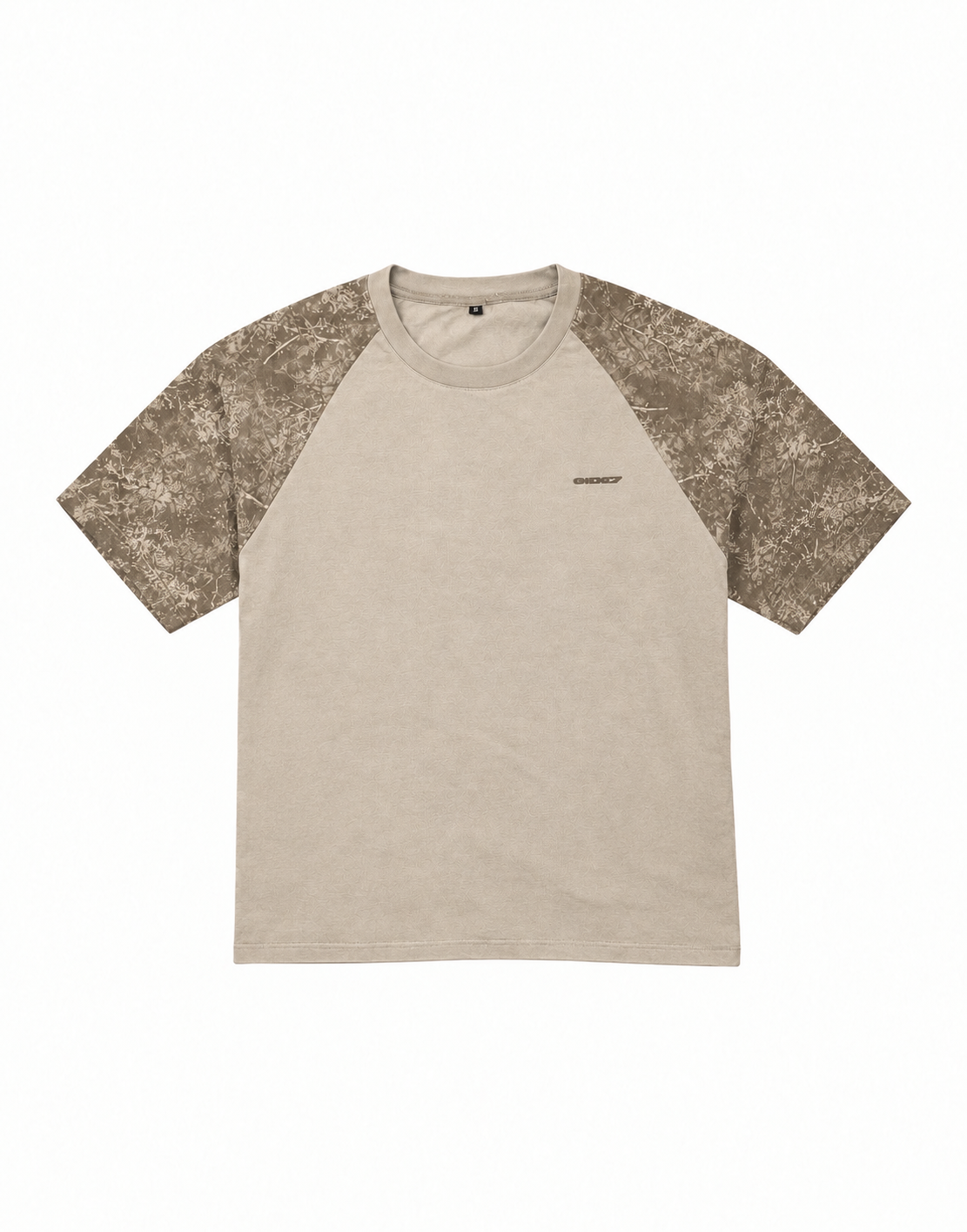Camo T-shirt beige