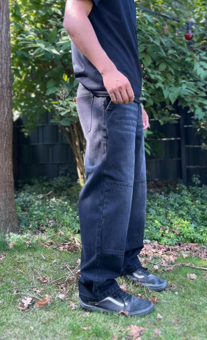 PRE ORDER - Black Riding Pants with Zip Pockets